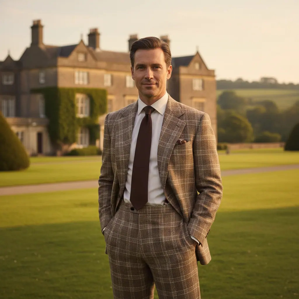 Costume glen check et costume à carreaux : guide de référence