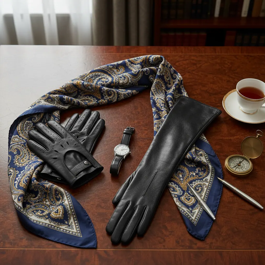 Gants cuir formels homme femme : guide étiquette et achat