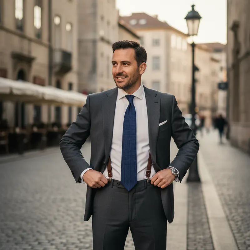 bretelles homme — exemple