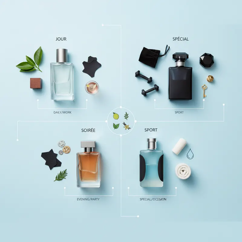 parfum homme — détail