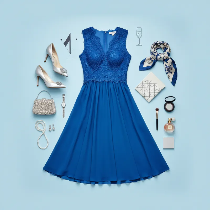 robe cocktail — détail